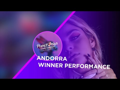 Tatiana Delalvz & Danny Romero from Andorra 🇦🇩 won Planetvision Song Contest 13!