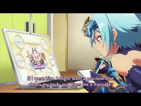 Dark Skin Anime Girl Sandalphon - The Seven Heavenly Virtues