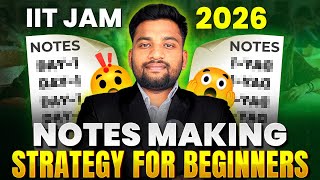 Download Lagu How to Make Notes for IIT JAM Biotechnology 2026 – BEST Strategy! Thumbnail