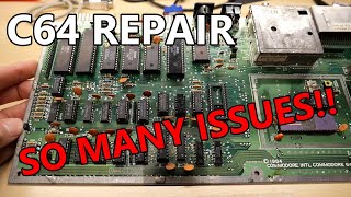 Can this sad broken C64 be saved?