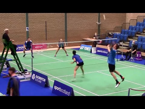 Scottish National Badminton Championships 2021 XD MII Plays