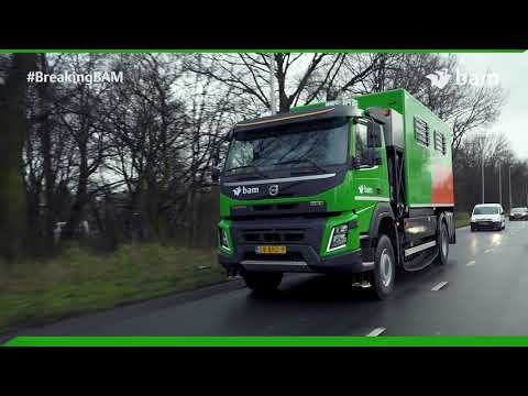 Wereldprimeur: BAM neemt ’s werelds eerste hybride sondeertruck in gebruik