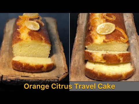 Orange Citrus Travel Cake