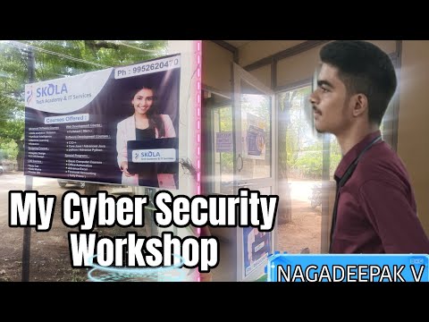 A Cybersecurity Workshop by ZSOS CEO NAGADEEPAK V done at SKOLA TECH THIRUNAGAR.