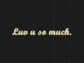 Loveshy Luv U So Much