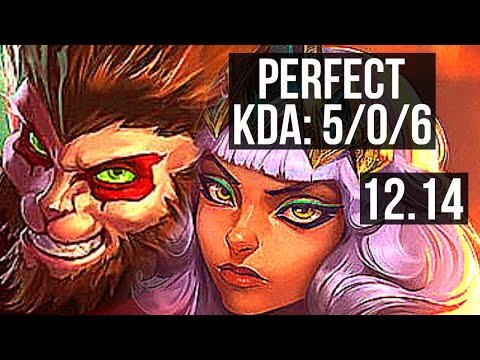 WUKONG vs QIYANA (JNG) | Rank 4, 5/0/6 | EUW Challenger | 12.14