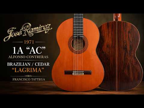 1971 José Ramírez 1a Classical Guitar – Cedar / Brazilian Rosewood | French Polish image 10