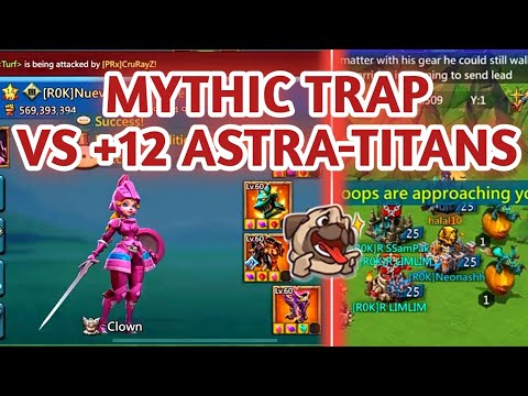 Mythic Rally Trap Takes on Tempered 12 Mythic Champ! Will He Survive to Tell the Tale? Lords Mobile.