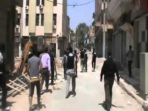 كتيبة الشهيد طاهر الصياصنة أثناء توجهها للقيام بعملية نوعية في مخيم درعا