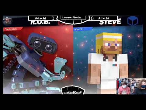 The Side Deck Smash #67 - Adachi (Steve) VS PercKong (R.O.B.) - SSBU Losers Finals
