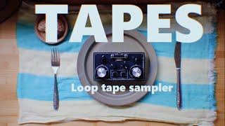 Video thumbnail for HOME BAKE INSTRUMENTS TAPES LOOP TAPE SAMPLER / lofi effector short film by クローゼットの夏休み。