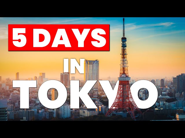 Travel vlog - How to Spend 5 Days in TOKYO - Japan Travel Itinerary