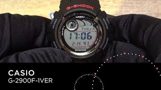 Casio G-Shock G-2900F-1VER - відео 4