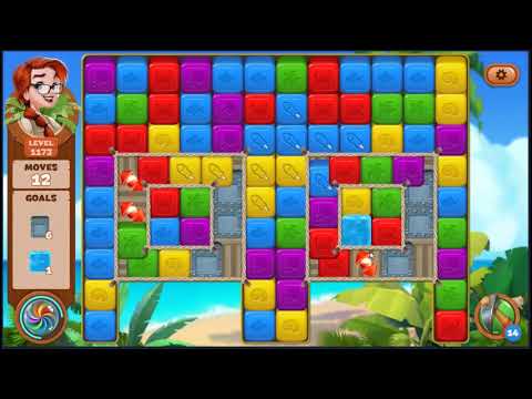 Lost Island Blast Adventure Level 1173 - NO BOOSTERS 🏝️ | SKILLGAMING ✔️