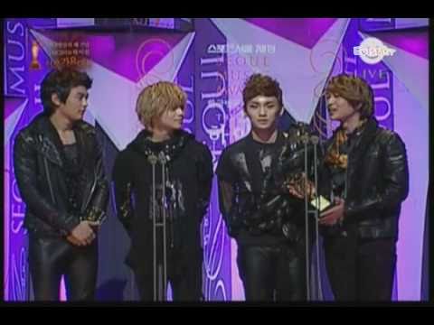 [110120] SHINee Won Disk Bonsang Award - 20th High1 Seoul Music Awards