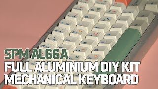 SPM AL66A 풀 알루미늄 기계식 커스텀 베어본 (내추럴)_동영상_이미지