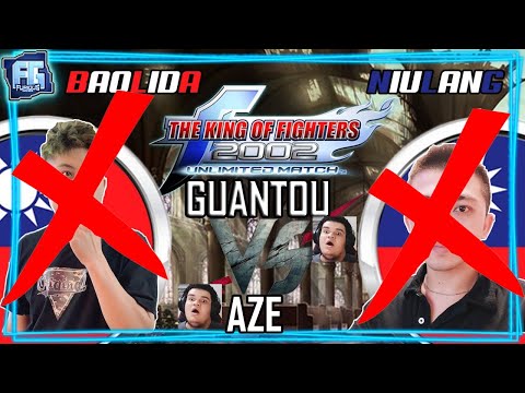 UMA LUTA ABSURDA! FINAL INACREDITÁVEL - AZE vs GUANTOU FT10 KOF2002UM