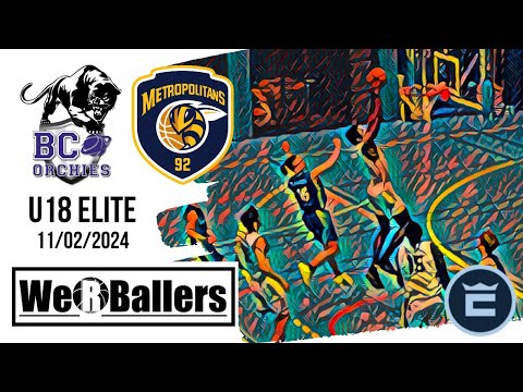 Boulogne Levallois Mets vs Orchies U18 Elite Highlights by We R Ballers