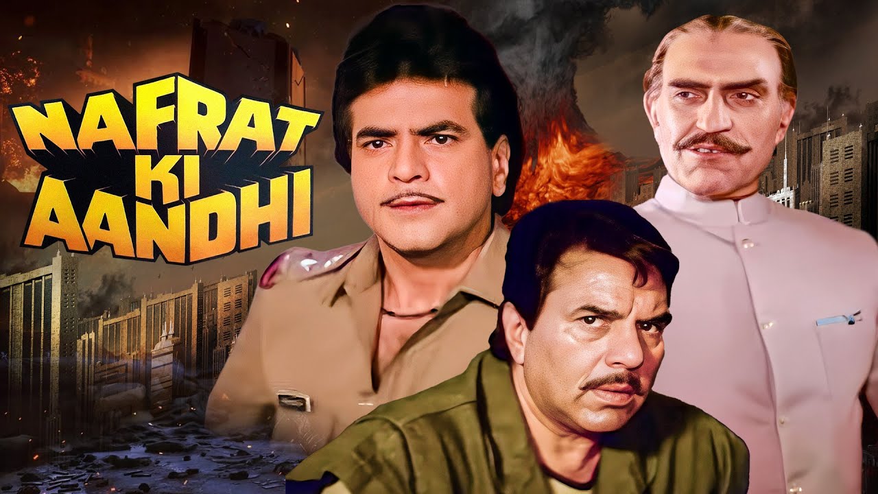 🔥 नफ़रत की आँधी | धर्मेन्द्र, जीतेन्द्र | बॉलीवुड एक्शन ड्रामा | 90 के दशक की हिंदी 4K मूवी