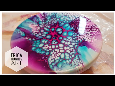 Bloom Spinning Session / Sheleeart Technique / Acrylic Pouring