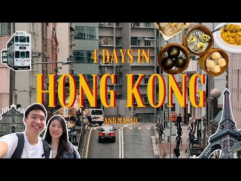 4 Days in Hong Kong & Macau 🇭🇰 | Local cafes, iconic spots & must-try foods 🍽️ | Travel Vlog