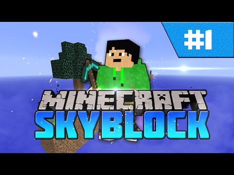 DrewsCrewGaming - Minecraft:Vortex OP Skyblock #1-Getting Started