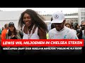 Verstappen grapt over verslaan Hamilton: "Voelde me als Jezus",Lewis wil miljoenen in Chelsea steken