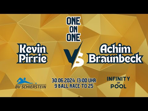 WATCH LIVE | ONE ON ONE Kevin Pirrie vs. Achim Braunbeck 30.06.2024