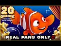 Finding Nemo Quiz 20 Questions