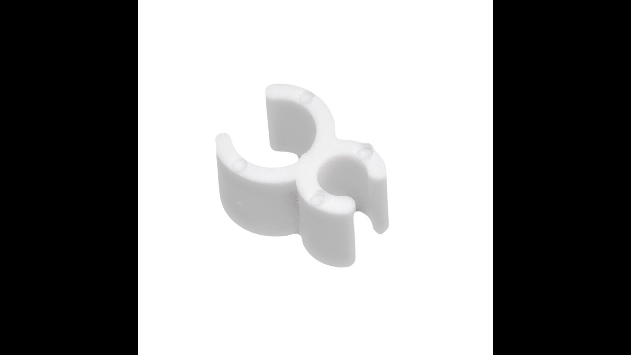 100pcs 3/16" Wire Frame Christmas Light Clips Plastic Xmas Mini Lights Clips