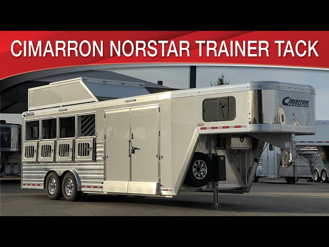 Preview image of 2025 Cimarron Norstar Gooseneck Air Ride With Trainer Tack youtube video