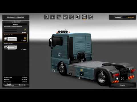 Man TGX mega mod tuning!!!