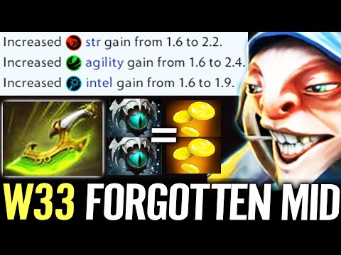 🔥 Forgotten MID IS BACK — W33 MEEPO 7.31 Biggest Stats Buffed + Skadi New Swift Blink Dota 2 Pro