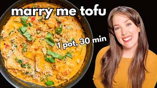 Viral Marry Me Tofu Recipe (Vegan & Gluten-Free!) | One Pot Recipe, 30 Minutes