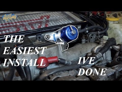 HOW TO install a dual port BOV by turbo smart on your WRX