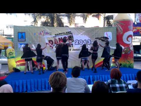 130113 F-vy Second. Cover 2NE1 - Can't Nobody_Fire_I am the best_ I Love U @ Happy Land Center