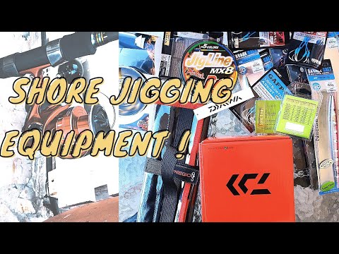 Shore Jigging Equipment #fishing #unboxing #unboxingvideo #shorejigging #shorefishing