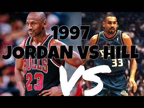 Michael Jordan Highlights vs Grant Hill Highlights 1997 NBA Season