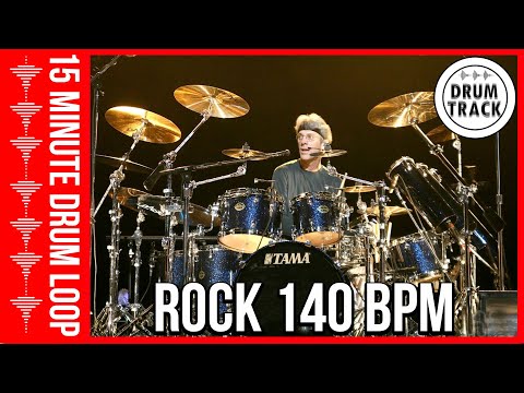 Drum Beat 140 bpm - Groove Drum Track Rock 140 BPM  | Batería Rock 140 BPM