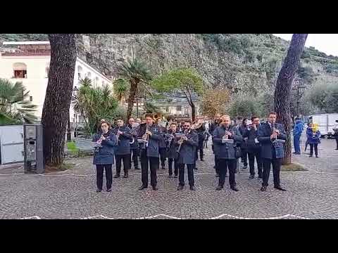 "Omaggio a Santa Trofimena"marcia sinfonica Paolo D'Amato. Concerto bandistico Città di Minori