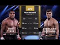 Mike Tyson Vs Jean Claude Van Damme UFC 5 Mike Tyson Training Standing Fight