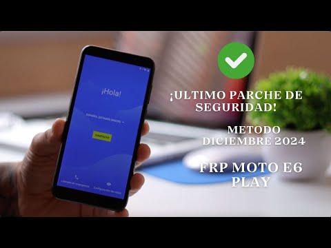 Delete Google Account on Moto E6 Play, DEFINITIVE METHOD December 2024 ULTIMATE SECURITY!
