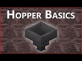 Minecraft Hoppers Basics