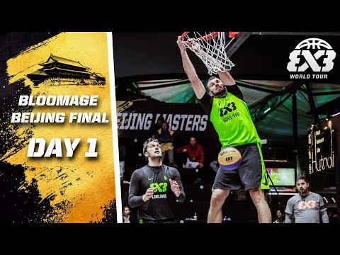 RE-LIVE | FIBA 3x3 World Tour 2018 - Bloomage Bejing Final | Day One | 3x3 Basketball