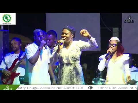 Ada Zion Sets the Altar on Fire 🔥with Rev fr Mbaka /Anointed Worship at Ebonyi State Adoration Night