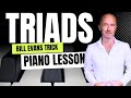 How to Play MOVING TRIADS 🎹 like Bill Evans!