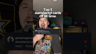 TOP 5 AERODACTYLS 💫 #Top5 #AERODACTYL #pokemon CARDS #pokemoncards #pokemonchannel #pokemonfandom