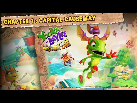 YOOKA-LAYLEE & The Impossible Lair Chapter 1 Gameplay | NINTENDO SWITCH