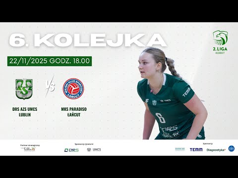 II Liga Siatkówki Kobiet | AZS UMCS Lublin vs MKS PARADISO Łańcut