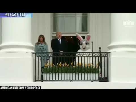 Trump Calls White House "Tippy Top Shape" - Trump & Easter Bunny - Funny Trump Videos Best Words